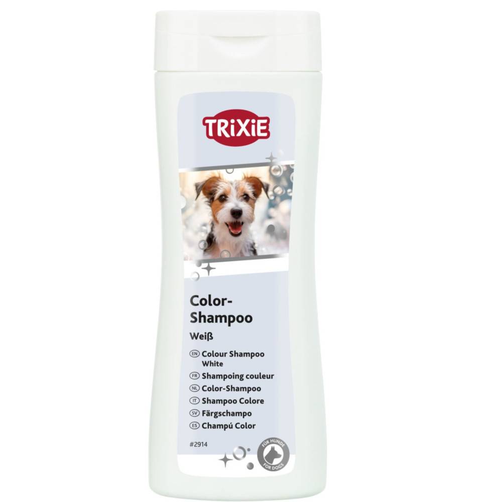 Trixie - Shampoing spécial poils blancs 250ml pour chien. - Imagen 1