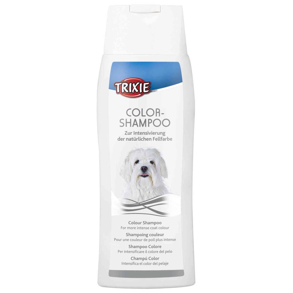 Trixie - Shampoing spécial poils blancs 250ml pour chien.