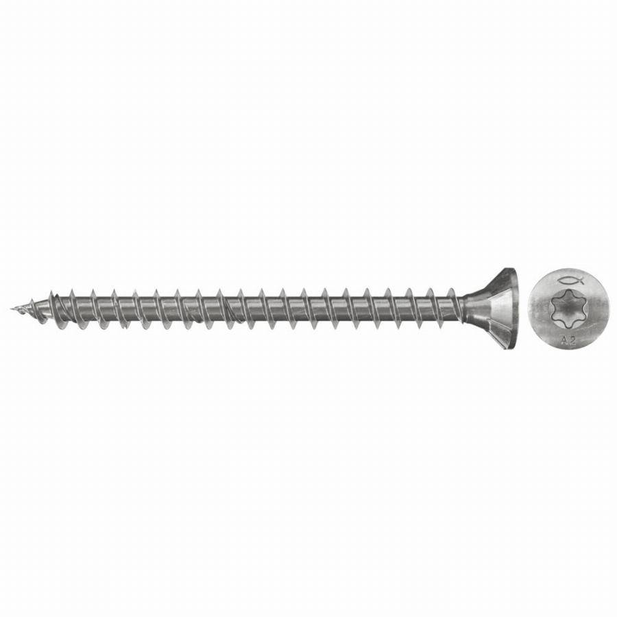 Fischer - Vis à bois Power FPF-ST FISCHER 4,5 x 50 A2F - Boite de 200 - 657063 - Imagen 1