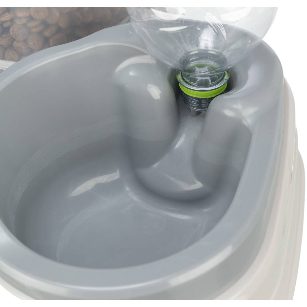 Trixie - Trixie - Distributeur d'eau et de nourriture 1.5 kg pour chat ou chien - Imagen 3