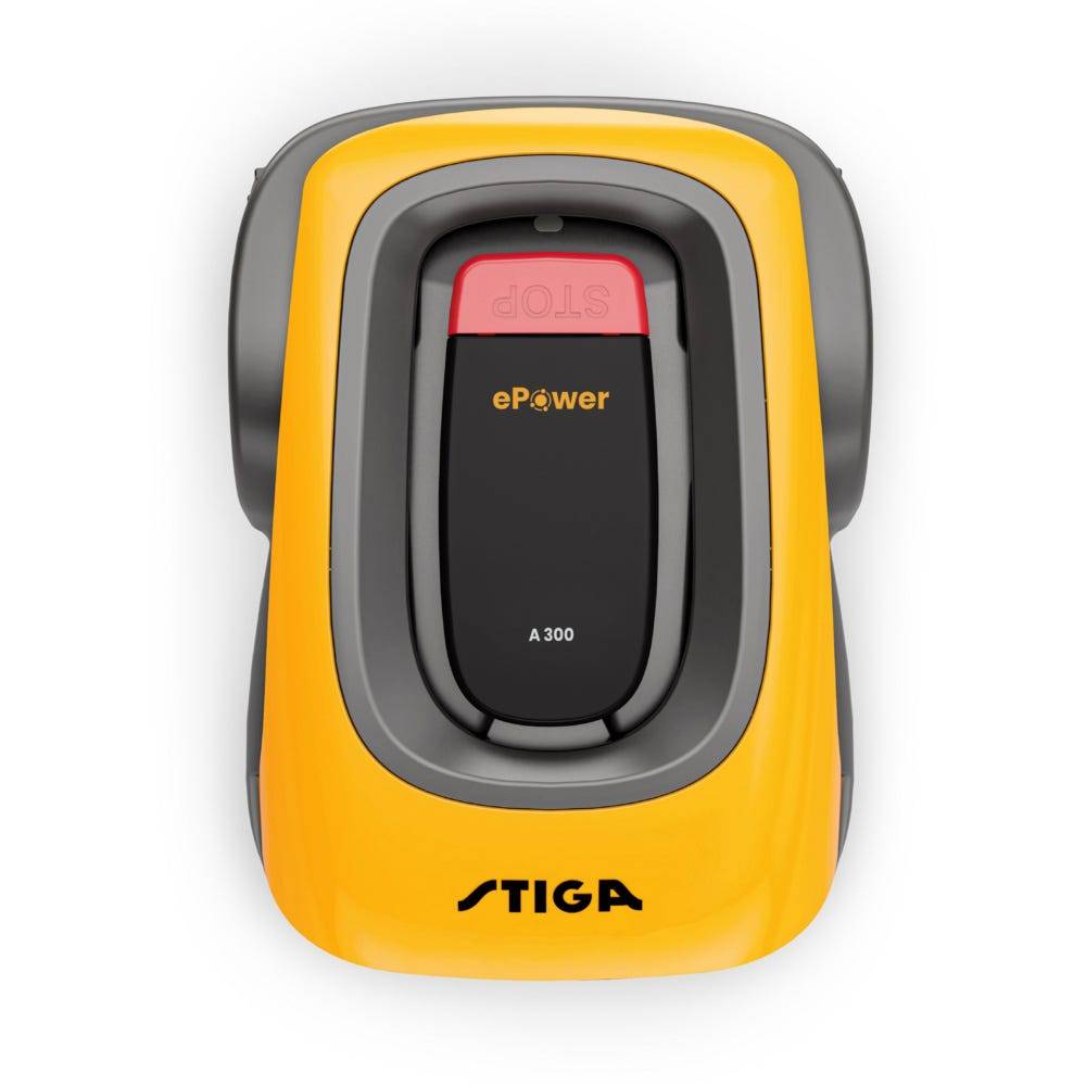Stiga - Robot de tonte sans fil, jusqu'à 450m², jusqu'à 2 zones de tonte, Planning de tonte Intelligent pour une navigation précise, Connectivité-STIGA A300 - Imagen 3