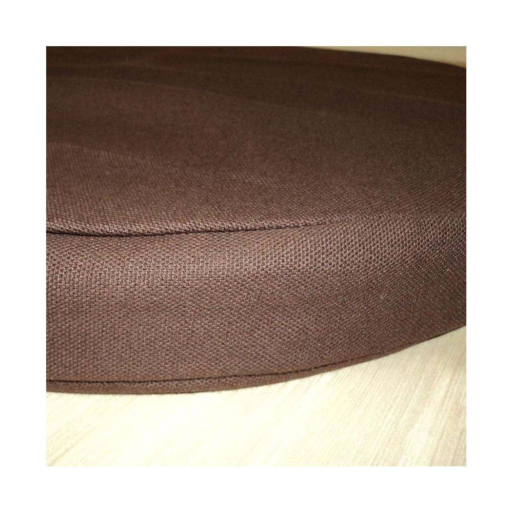 Jardindeco - Galette de chaise ronde en coton 40 cm (Lot de 2) - Imagen 3