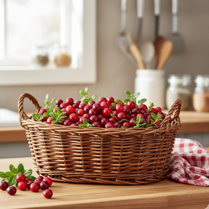 Canneberge à gros fruits, Airelles, Cranberry Early Black à fleurs Rose - feuillage Semi-Persistant - Godet - 5/20 cm-  hauteur à maturité De 1,00 m à - Image 3