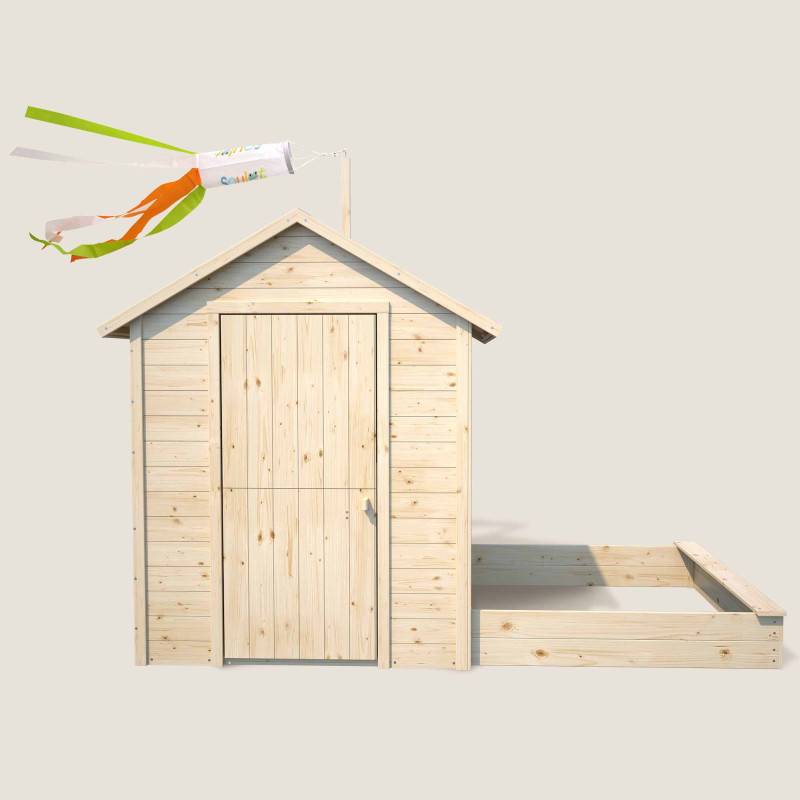 Soulet - Maisonnette en bois avec bac à sable pour enfants – Elisabeth - Imagen 6