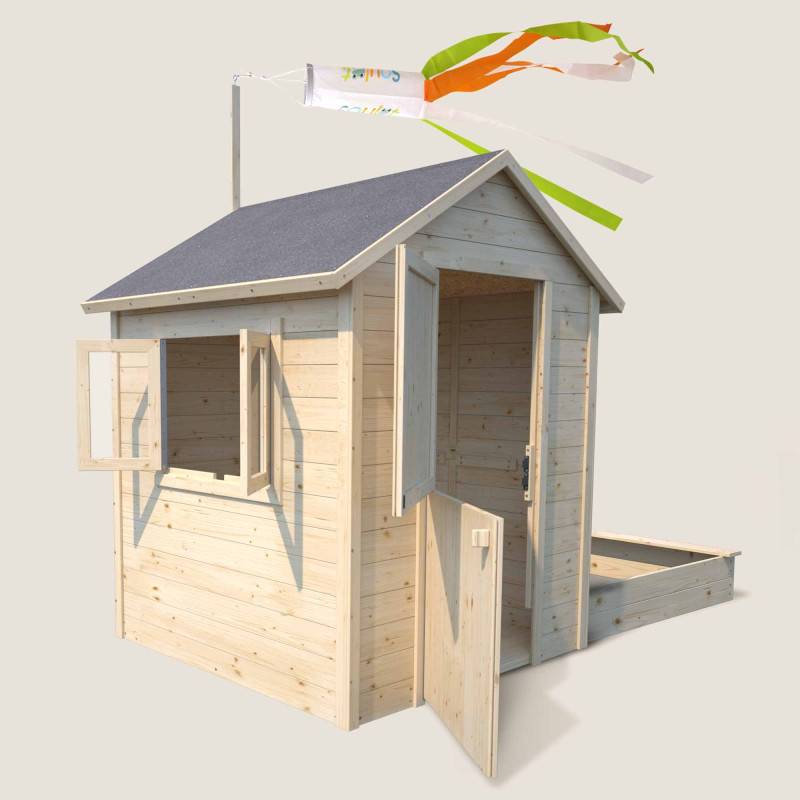 Soulet - Maisonnette en bois avec bac à sable pour enfants – Elisabeth - Imagen 5