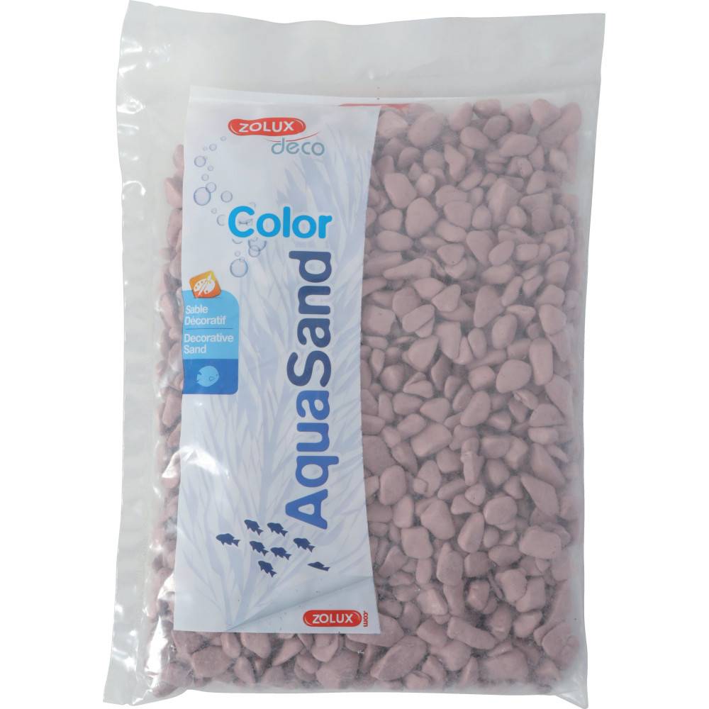 Zolux - Gravier aqua Sand ekaï rose 5/12 mm sac de 1 kg aquarium - Image 2