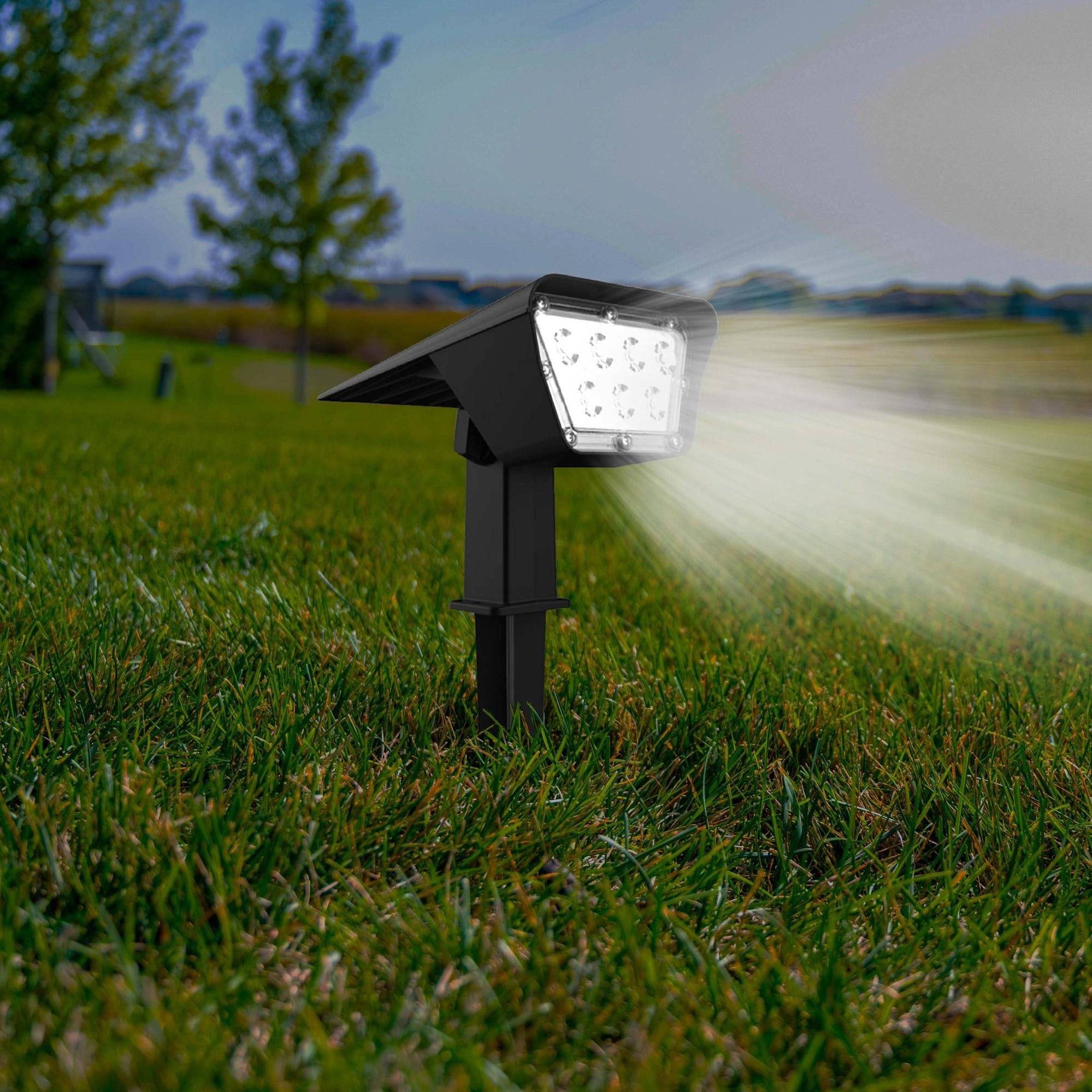 Lumisky - 2 Spots solaires projecteurs CURTIS 200LM - Imagen 2