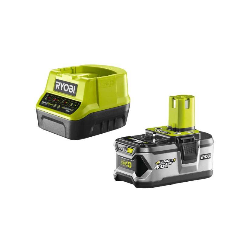 Ryobi - Pack RYOBI meuleuse d'angle brushless 18V One+ R18AG7-0 - 1 batterie 18V 5.0Ah - 1 chargeur rapide - kit de 6 disques 125 mm - Image 4