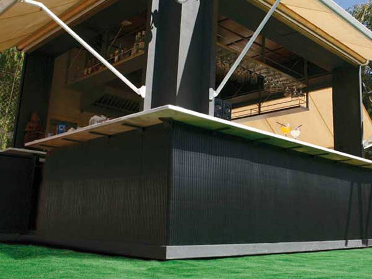 Jardideco - Canisse PVC double face Noir 18 m - 6 rouleaux de 3 x 1,80 m - Jardideco - Imagen 2