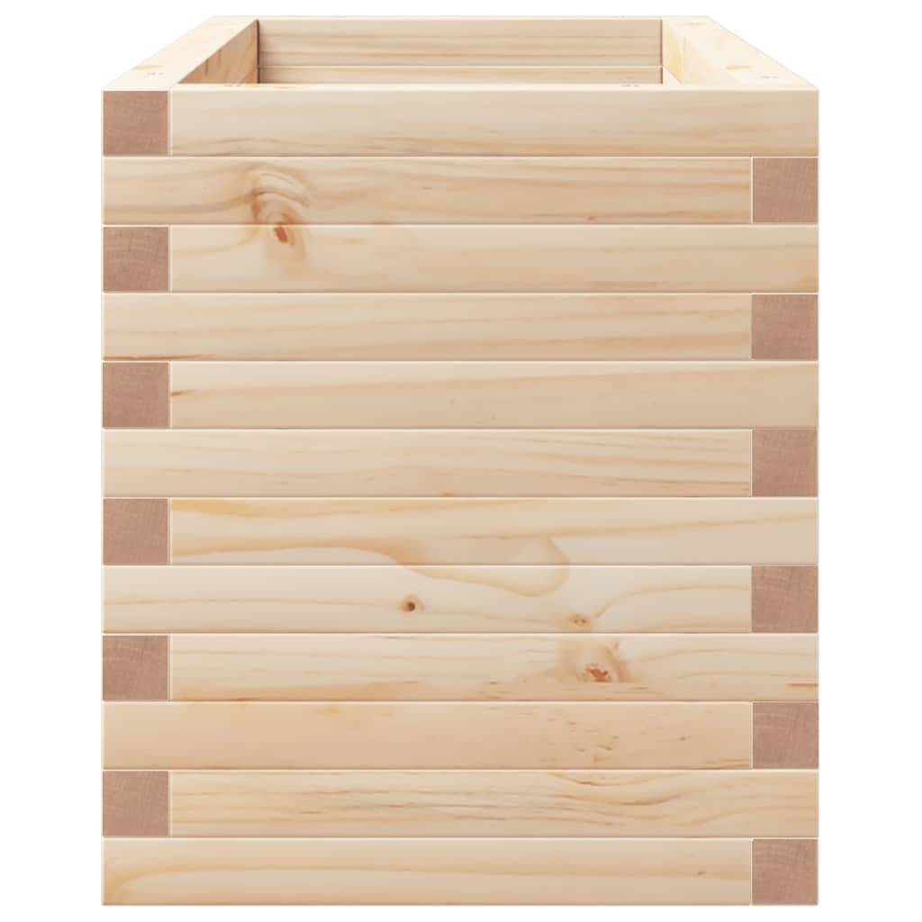 Maison Chic - Jardinière, Bac à fleurs, Pot de fleurs 90x40x49,5 cm bois de pin massif-JU13878 - Imagen 6