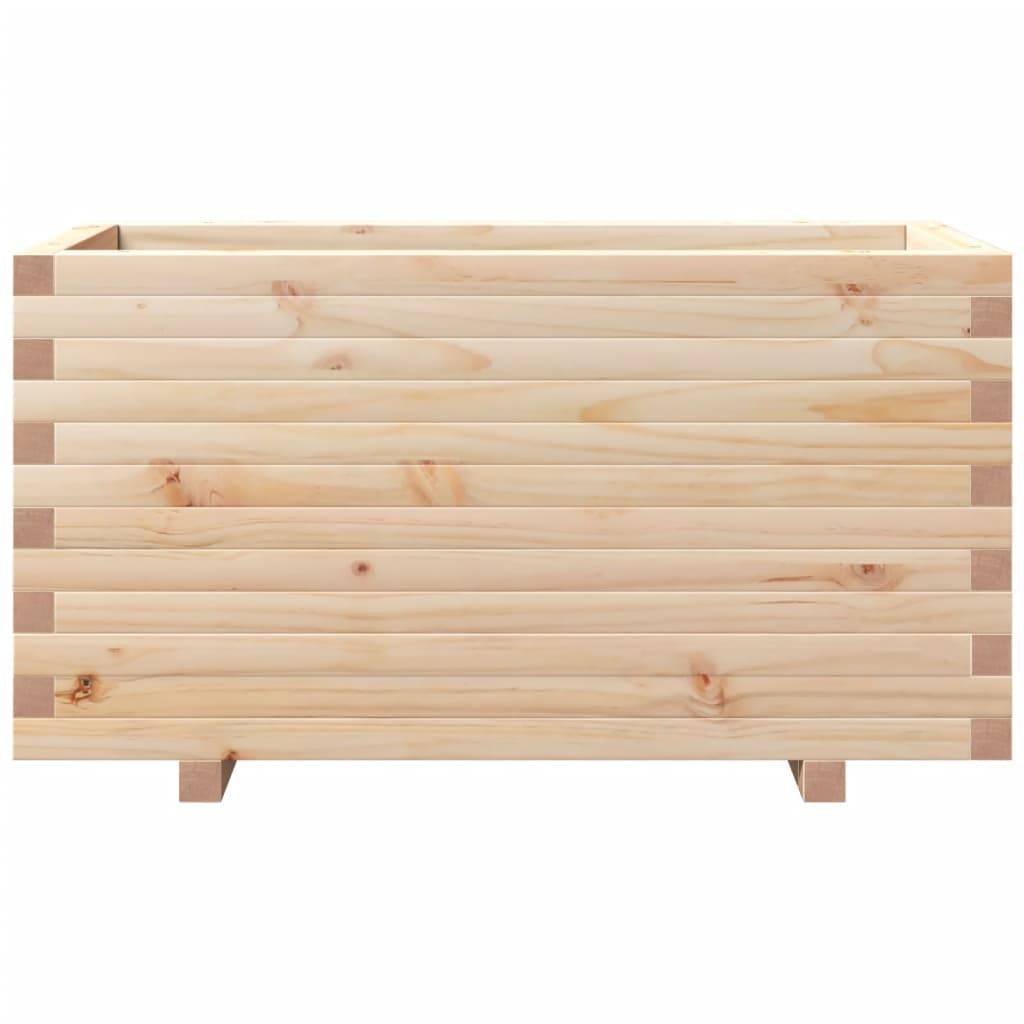 Maison Chic - Jardinière, Bac à fleurs, Pot de fleurs 90x40x49,5 cm bois de pin massif-JU13878 - Imagen 5