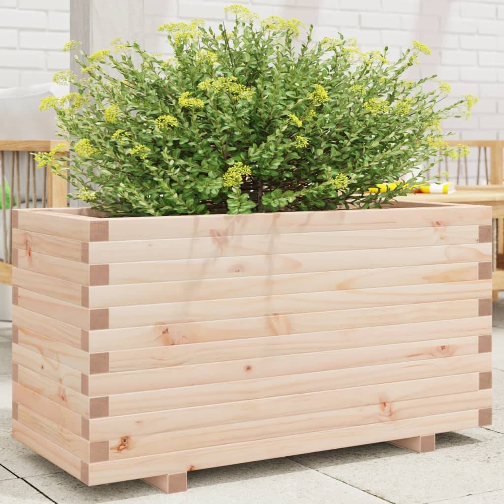 Maison Chic - Jardinière, Bac à fleurs, Pot de fleurs 90x40x49,5 cm bois de pin massif-JU13878 - Imagen 2