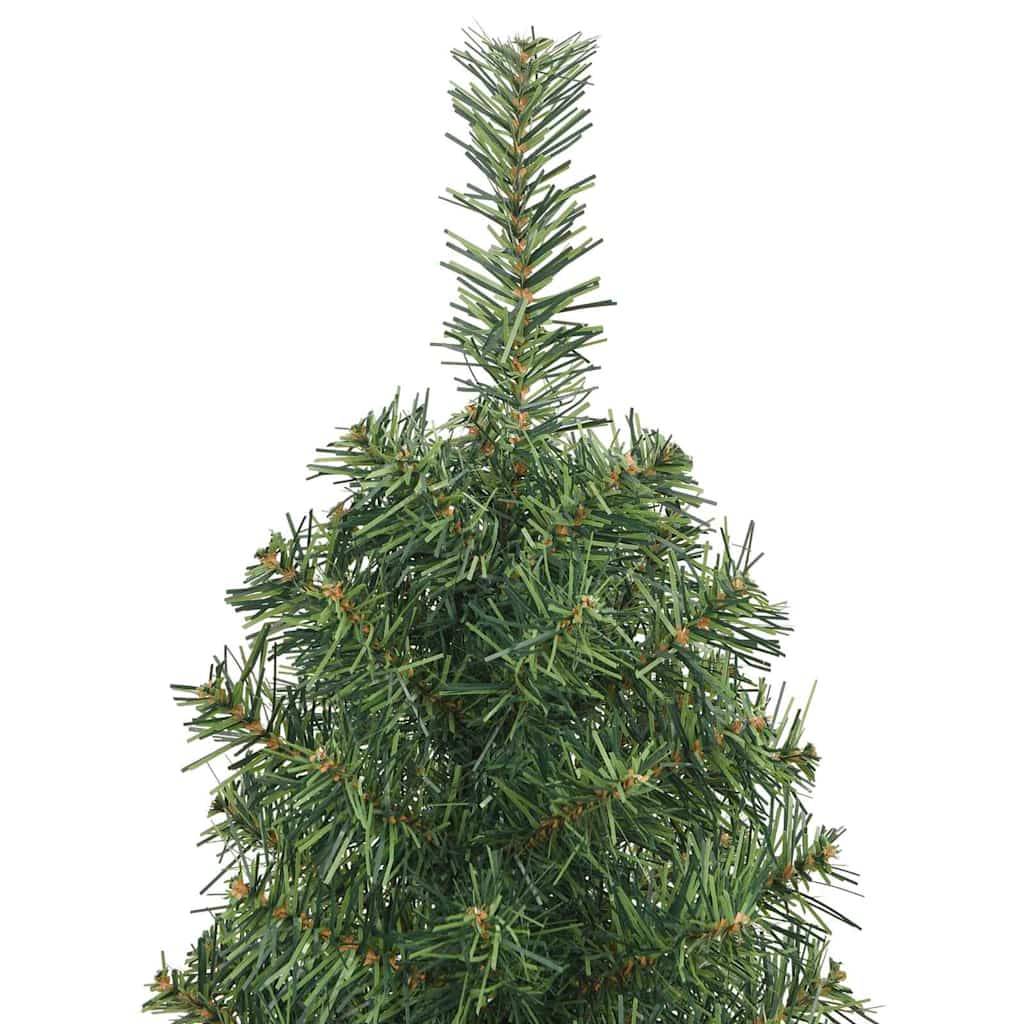 Sapin de Noël | Arbre de Noël artificiel Vert 120 cm PVC et acier et plastique Maison Chic - Image 8