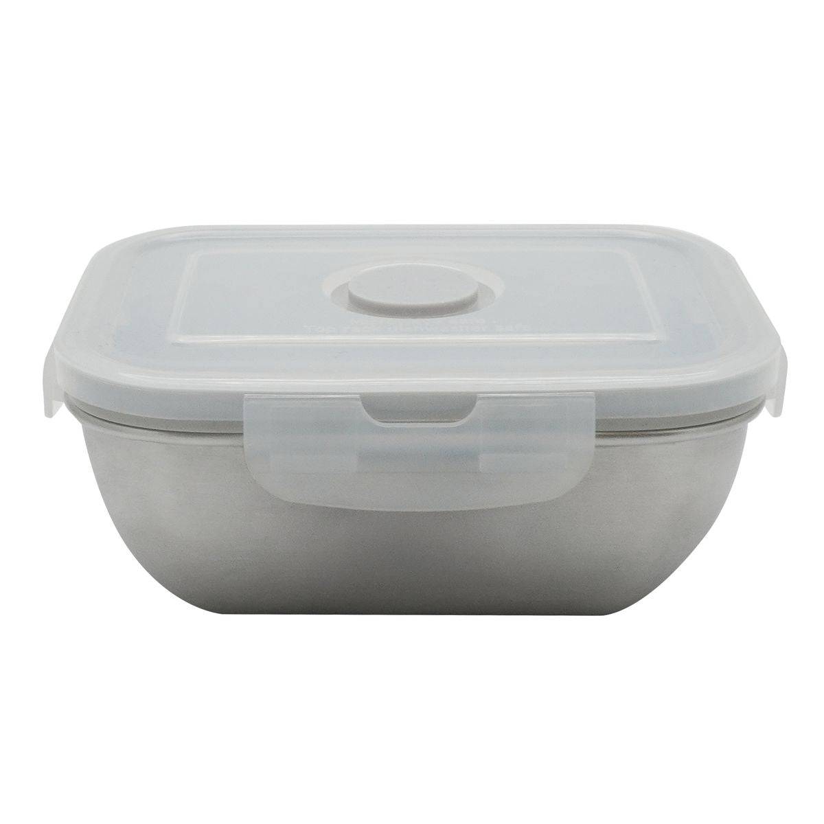 Lunch box inox 400 ml allant au microonde avec couvercle Fackelmann - Image 1