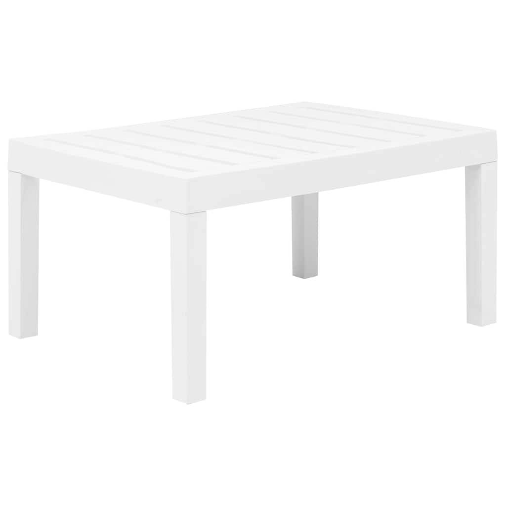 Vidaxl - Salon de jardin 3 pcs Plastique Blanc vidaXL 45620 - Image 6