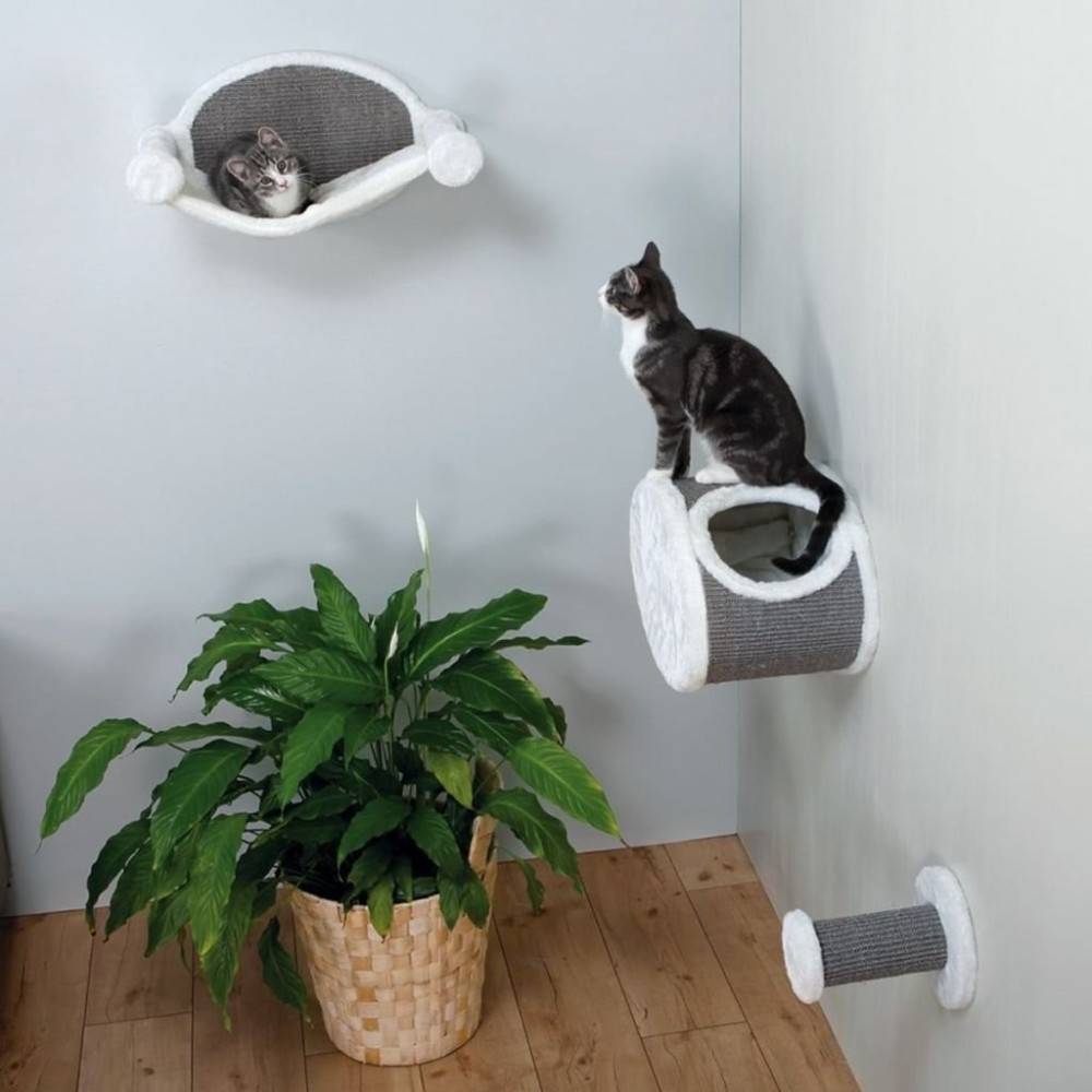 Trixie - Hamac 54 × 28 × 33 cm à fixer au mur pour chat - Imagen 3