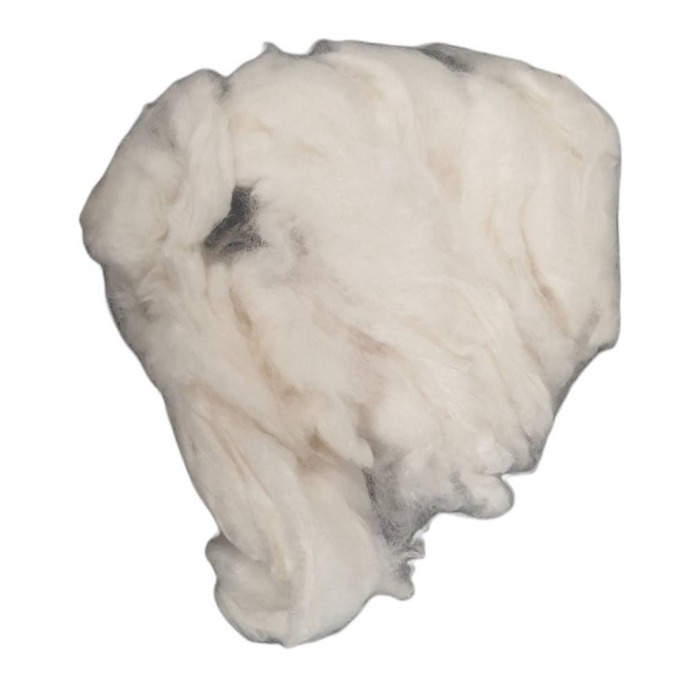 lit douillet Ouate blanche pour lit hamster 25 g rongeurs - Image 2
