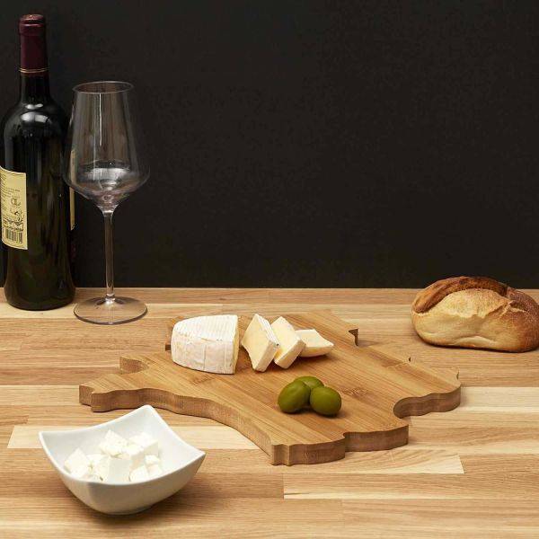 The Home Deco Factory - Planche à fromages en bambou forme France The Home Deco Factory - Image 4