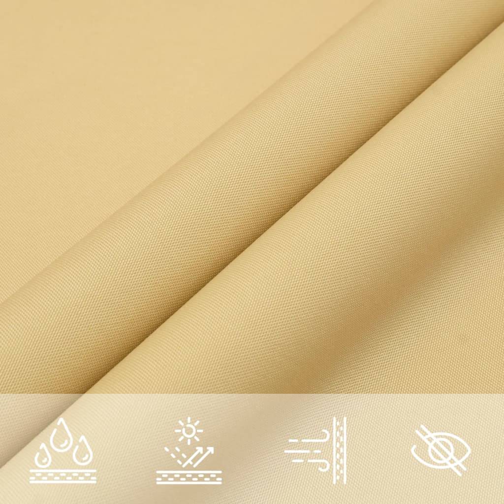 Voile d'ombrage polyester oxford sable 600 x 300 cm - PANGIVO - Image 7