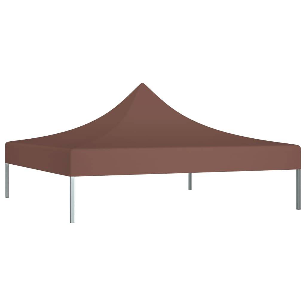 Maison Chic - Toile de rechange - toile pour tonnelle tente 3x3 m Marron 270 g/m² - Meuble Pro - Imagen 1