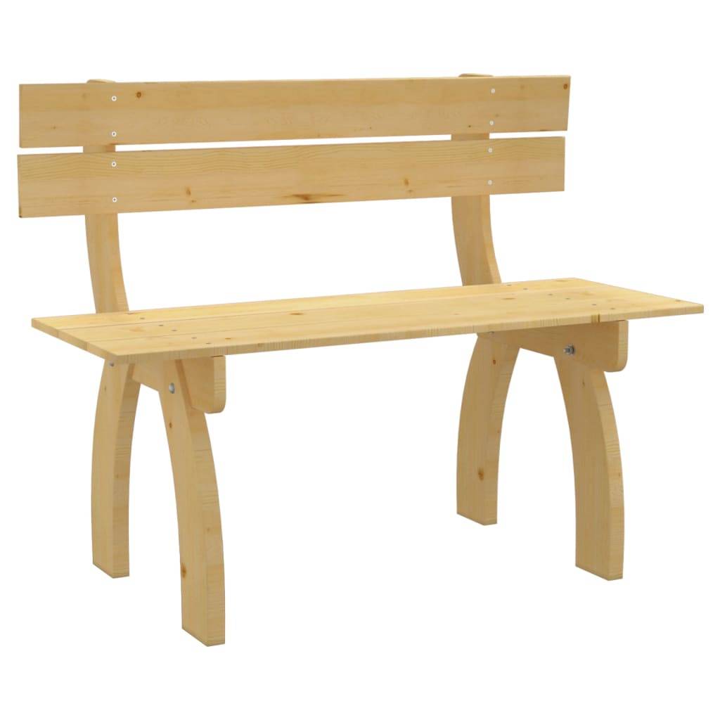 Vidaxl - Banc de jardin 150 cm Bois de pin imprégné vidaXL 41960 - Imagen 1