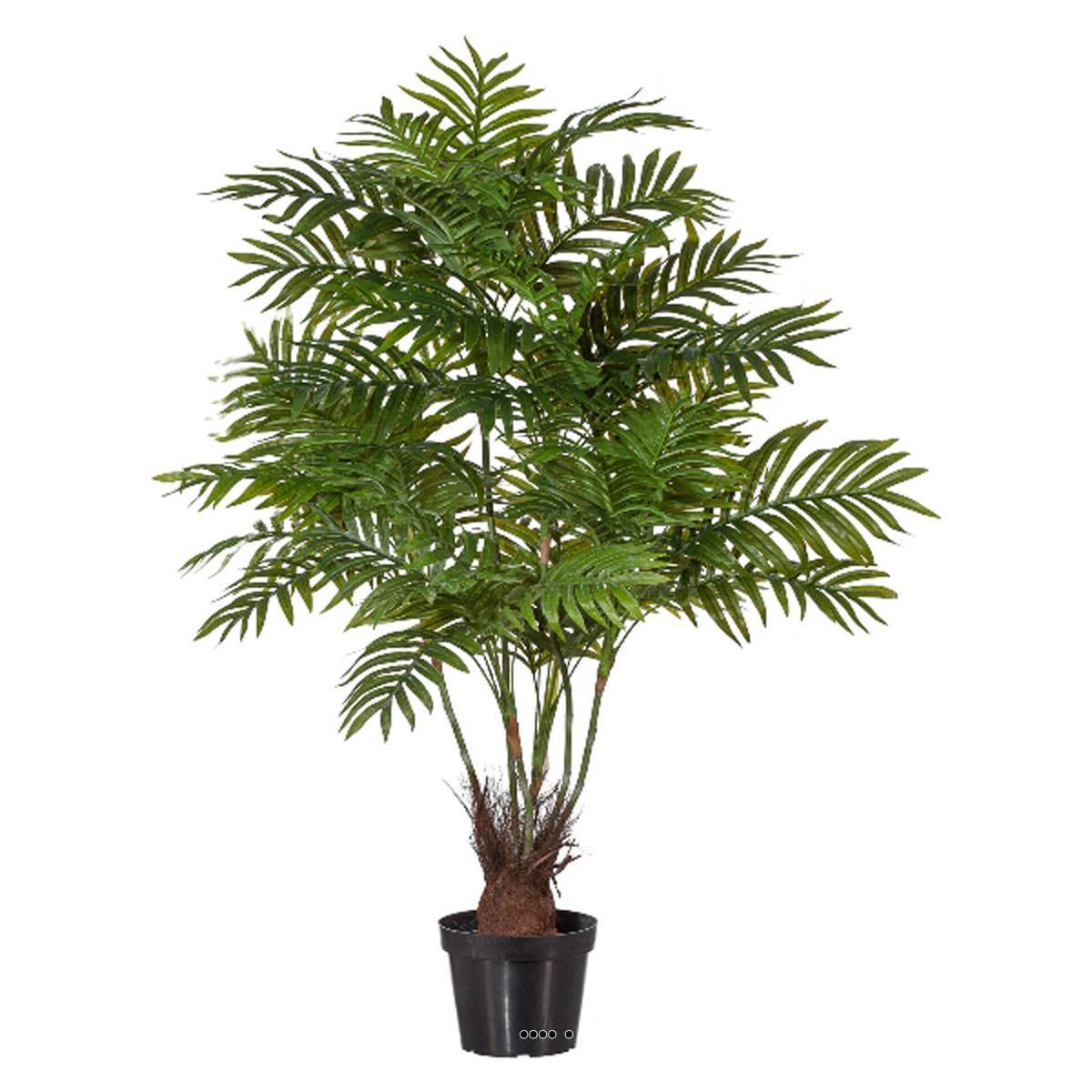 Artificielles - Palmier Areca artificiel H 110 cm 6 troncs en pot Realtouch