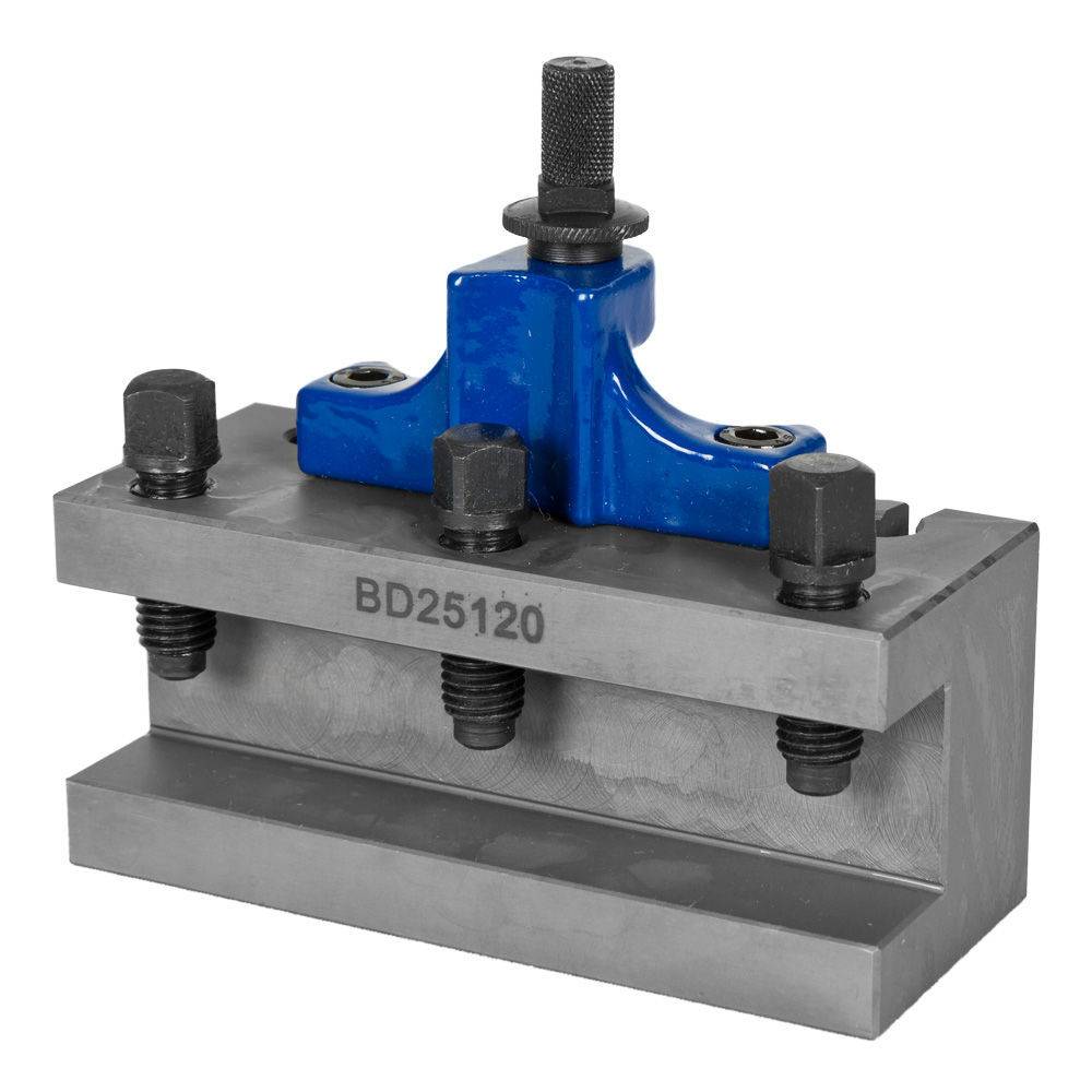 Porte-outil droit avec base plate en différentes tailles pour le système Holzmann Multifix Holzmann