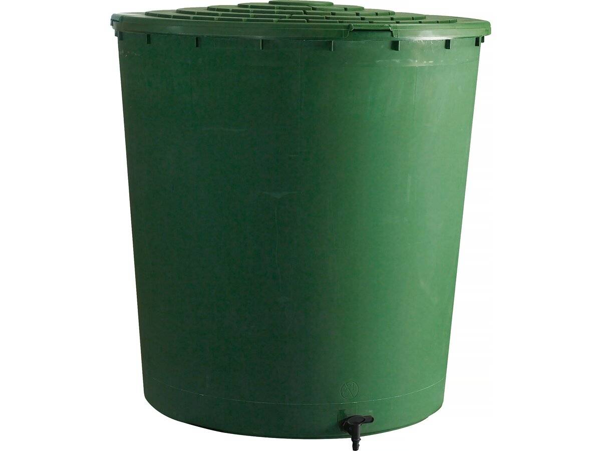 Récupérateur D'eau "ubud" - 500 Litres - Vert -habitat Et Jardin - Image 1