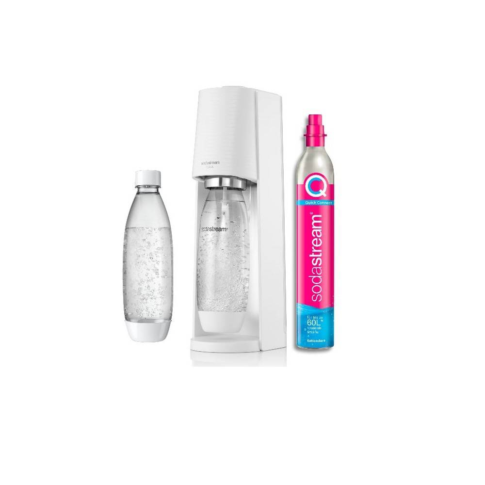 Machine à gazéifier l'eau + 2 bouteilles + 1 cylindre TERRABILV Sodastream - Image 1