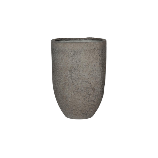 PANGIVO - Pot de fleurs pierre gris 38 x 38 x 56 cm - PANGIVO - Image 1