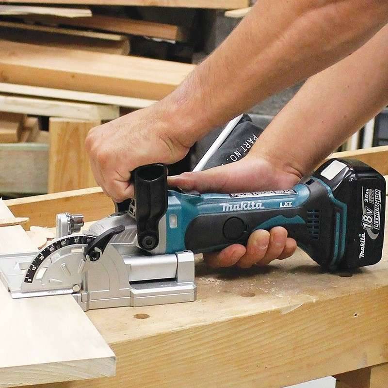 Makita - Lamelleuse MAKITA DPJ180ZJ - LXT 18V Makita - Imagen 4