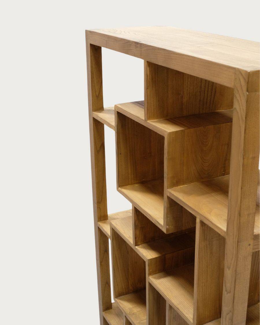 Maze - Étagère en bois massif de Teck - UNIQKA - Imagen 7