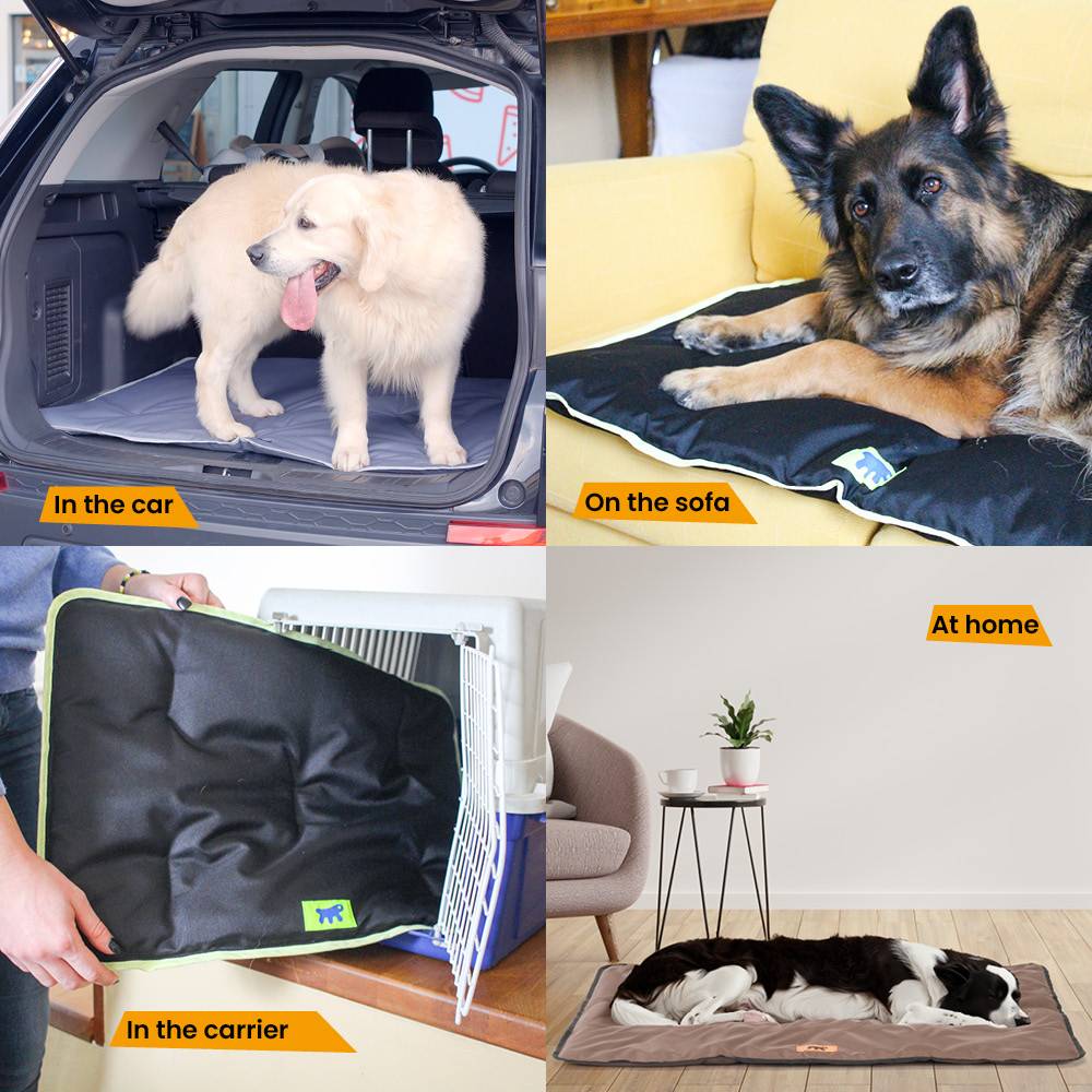Ferplast - FERPLAST Panier pour Chien Chat - Lit Chien Moyen Lavable - Matelas Chien - Coussin Chien Chat - Imperméable & Anti-Rayures - Tapis Chien pour - Imagen 5