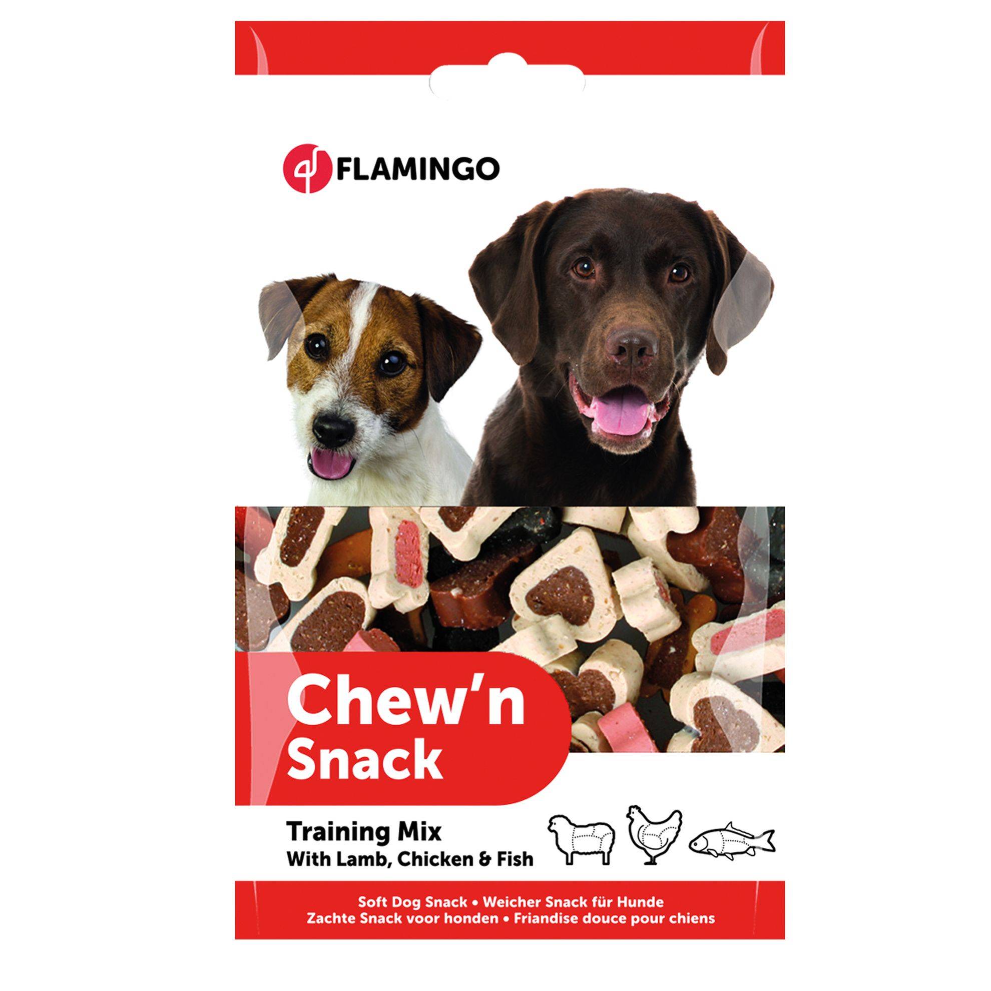 Flamingo - Friandises Chew'n Snack Os FLAMINGO
