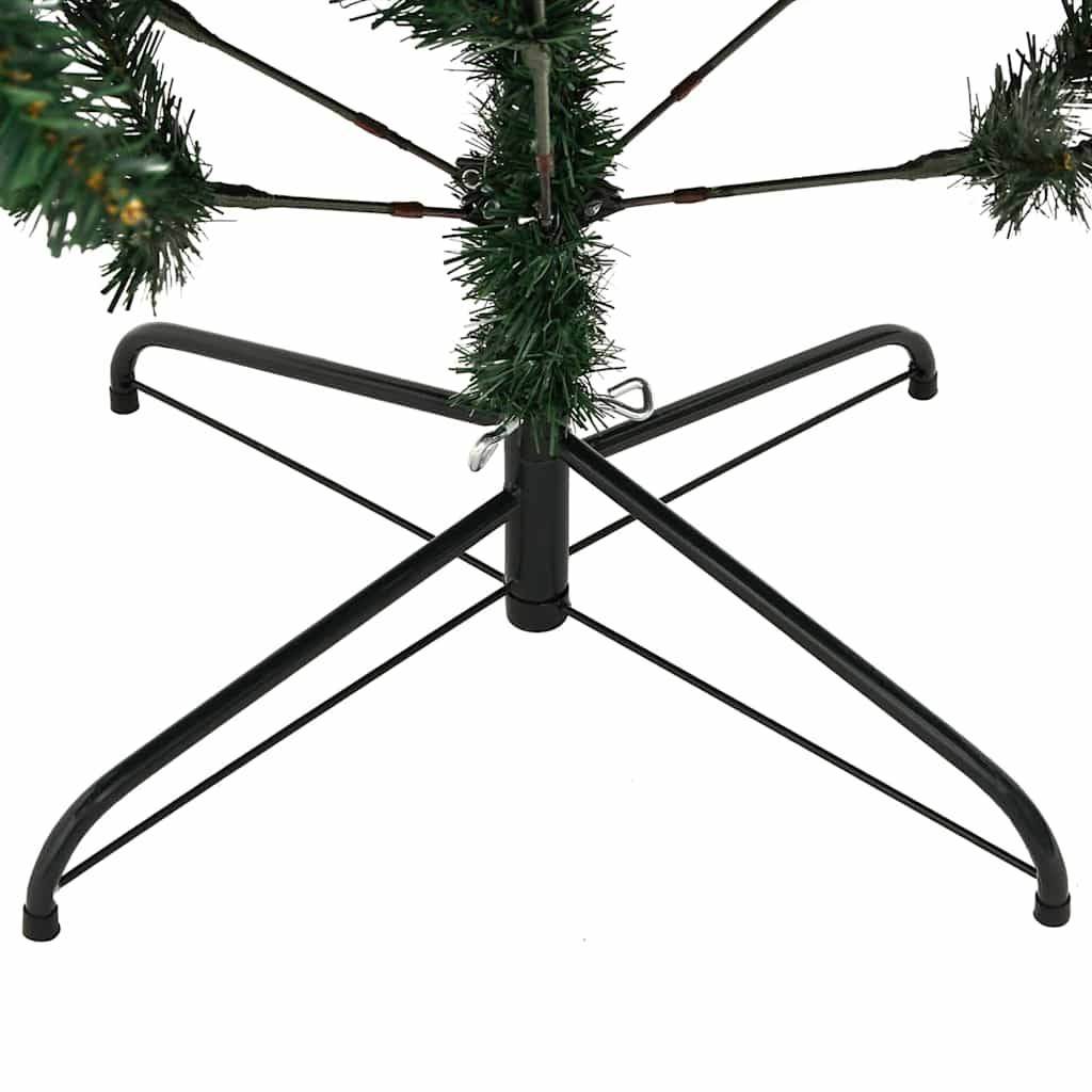 ComfortXL - Grand Sapin de Noël Artificiel 210 cm, Lumineux et Décoré avec 120 Boules et Guirlande 300 LED – ComfortXL Outdoor Living - Image 8