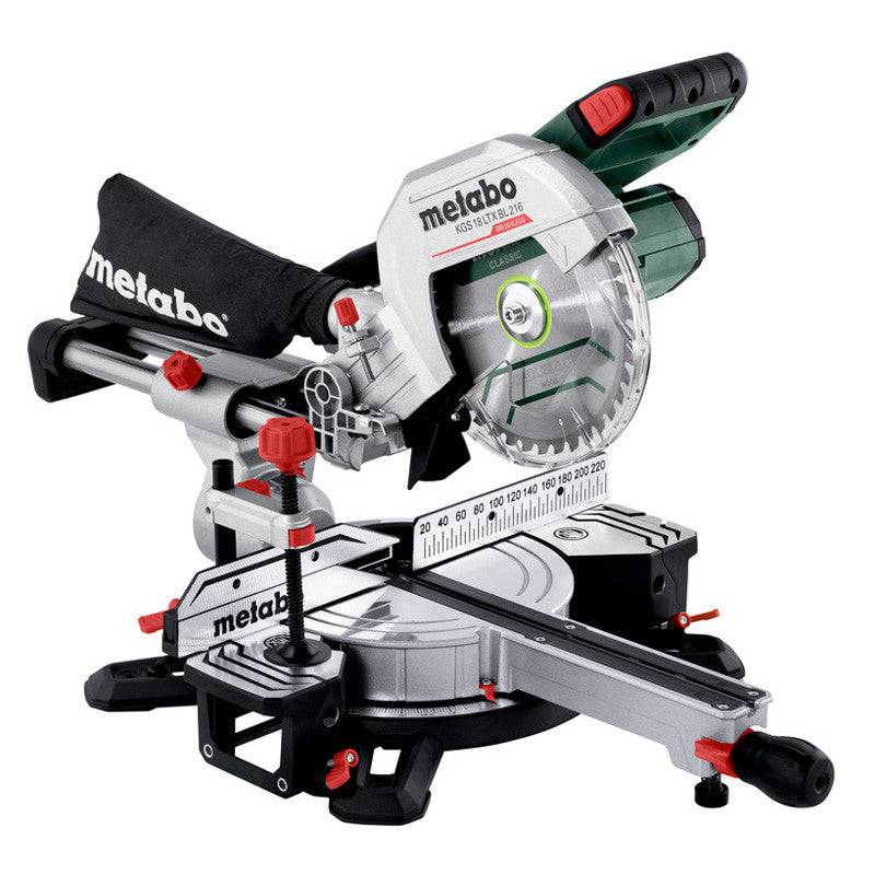 Metabo - Scie à onglet radiale ∅216mm 18V - METABO 614216650 - KGS 18 LTX BL 216 - 2x5,2Ah Metabo - Imagen 1