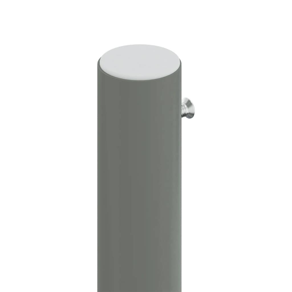 Helloshop26 - Auvent paravent store brise-vue latéral rétractable de patio jardin terrasse balcon protection visuelle écran 140 x 1200 cm bleu - Imagen 4