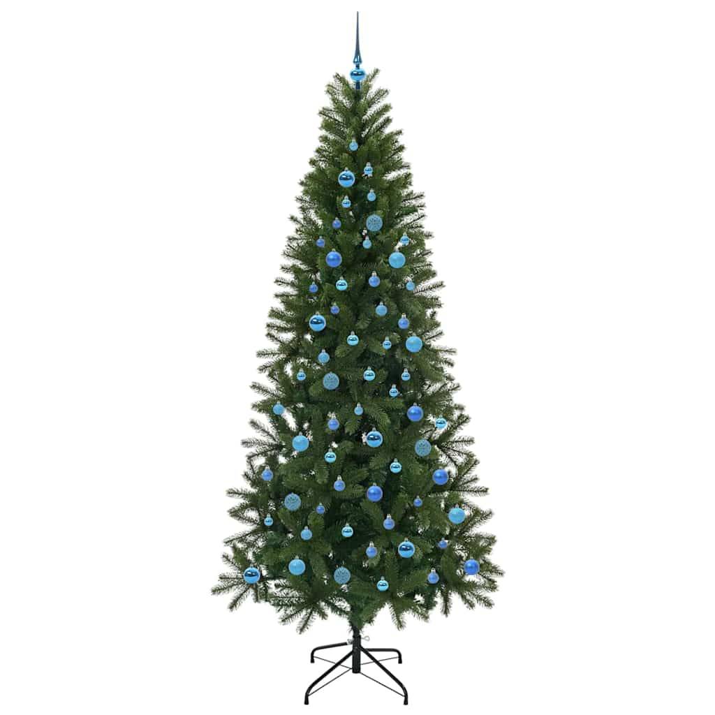 Sapin de Noël Artificiel Géant 240 cm Lumineux, Pack Décoration Tout-en-Un – ComfortXL Outdoor Living - Image 4