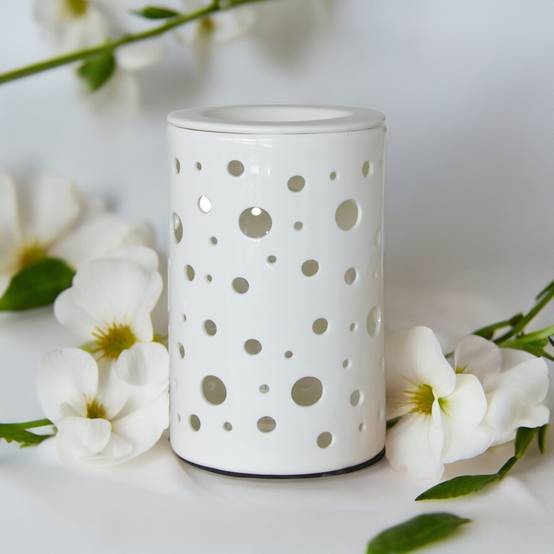 Zen'Arôme Brûleur Cire Parfumée Calorya n°2 - Brûleur Électrique Fondant Parfumé - Lampe à Parfum - Coupelle Amovible - Image 1