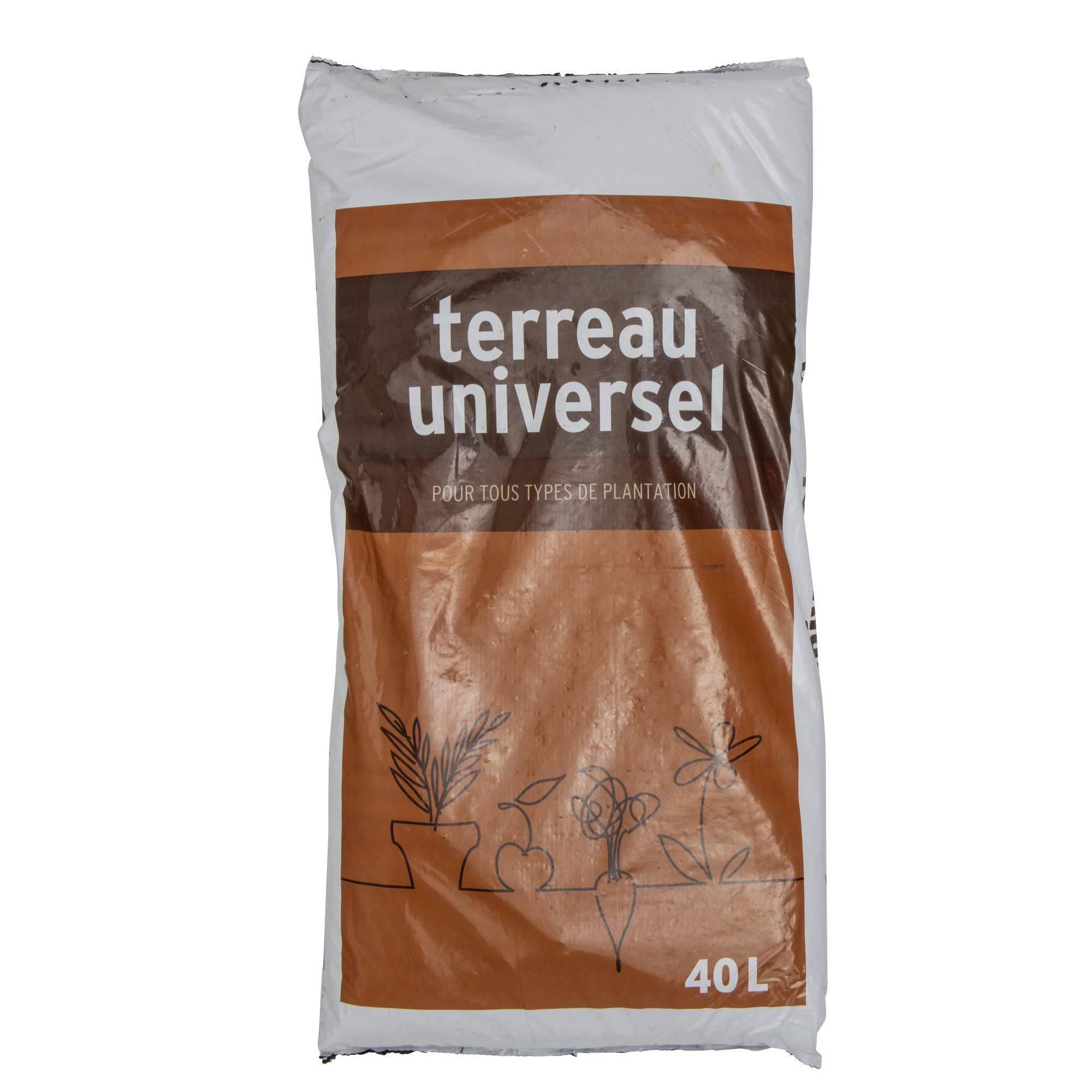 Algoflash - Terreau universel en sac de 40 L Algoflash