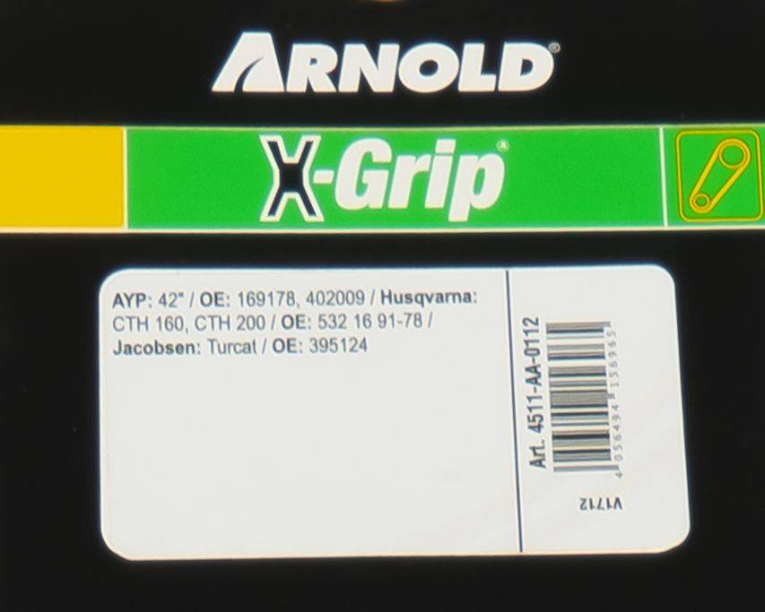 Arnold - Courroie hexagonale X-Grip de type AA 112 Arnold - Imagen 3