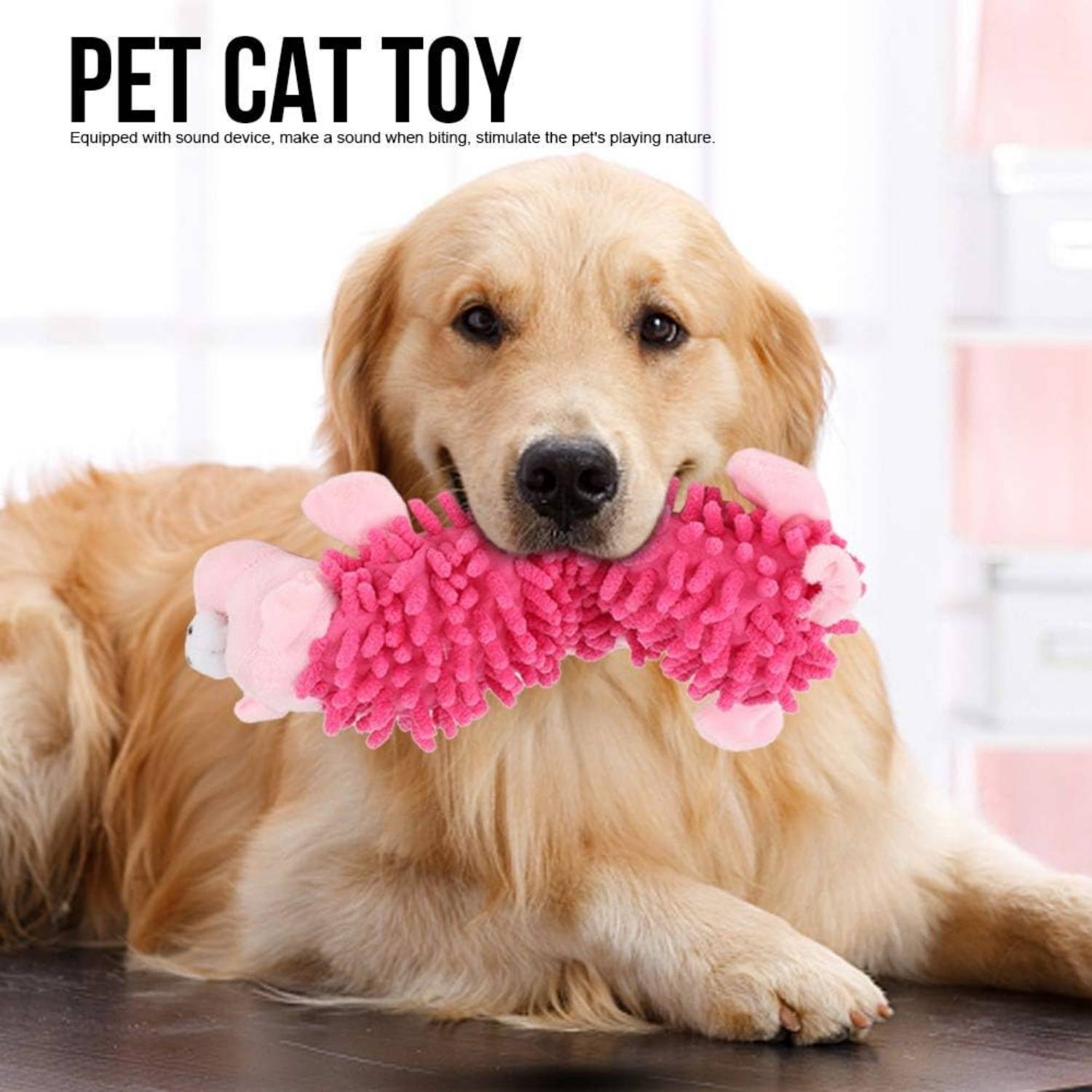 DtopbuyAge - Jouet en Peluche Cochon pour Chien - Antistress et Résistant DtopbuyAge - Image 5