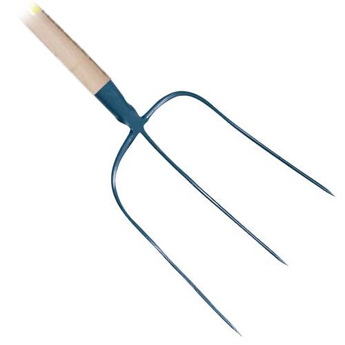 Outils Perrin - Fourche à faner 3 dents manche composite courbe 135 Outils Perrin