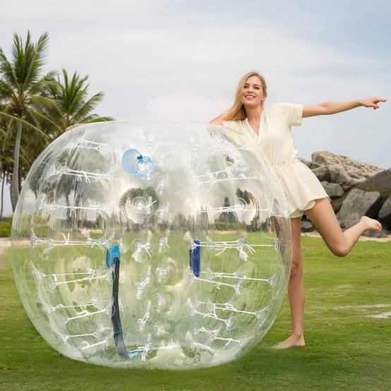 Vevor - VEVOR Bulle gonflable transparente 1.2m, PVC 0.8mm, pour jeux en plein air adolescents/adultes, jardin. - Image 8