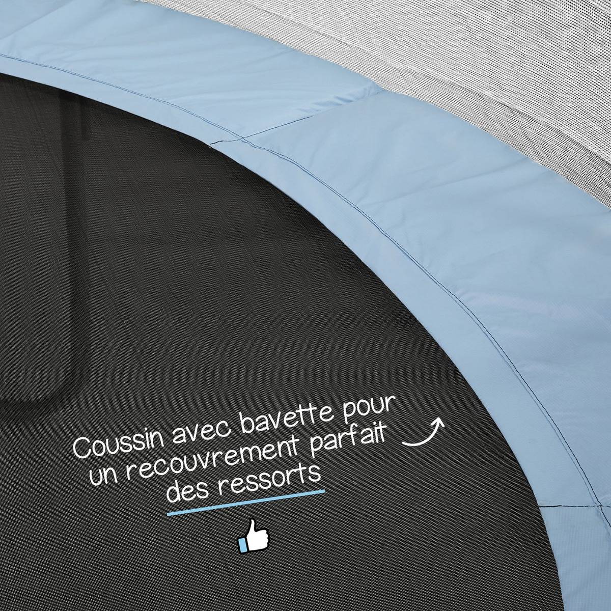 Kangui - Trampoline de jardin 366cm + filet de sécurité | Normes CE/EU Kangui - Imagen 2