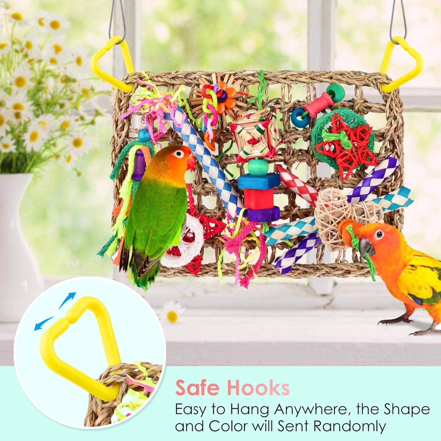 DtopbuyAge - Jeux pour oiseaux - Matériel de forage, chewing, escalade - Image 5