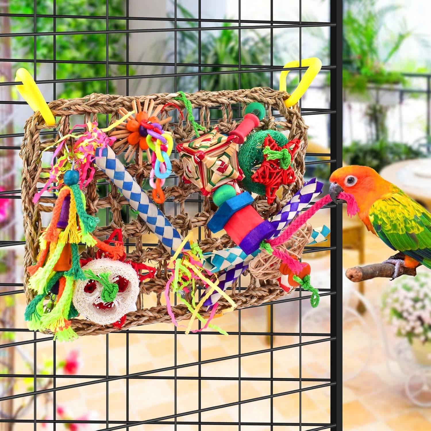 DtopbuyAge - Jeux pour oiseaux - Matériel de forage, chewing, escalade - Image 6