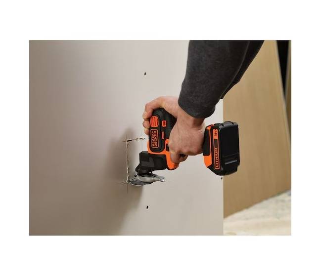 Perceuse-visseuse MULTIEVO - 18V - BLACK + DECKER - avec 1 batterie 18V 1,5Ah - chargeur - coffret - MT218S1A-QW - Image 4