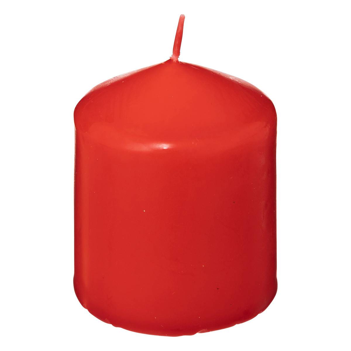 Lot de 4 Bougies Satin Rouge 505G - Image 5