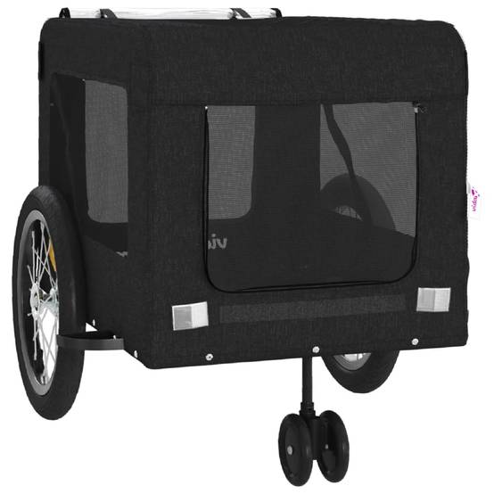 ComfortXL - Remorque vélo chien 45kg Poussette 2-en-1 pour voyage Noir – ComfortXL Pet Living - Image 6